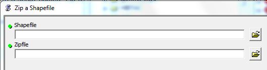 Zip a Shapefile Dialog